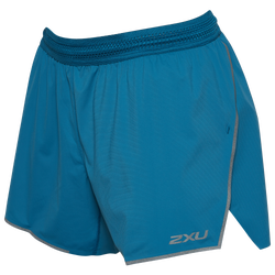 Men's - 2XU Light Speed 5" Shorts - Oceanside/Black Reflective