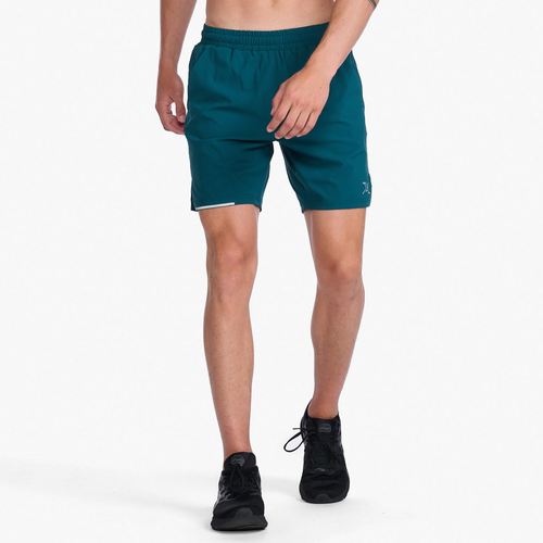 

2XU Mens 2XU Aero 7 Inch Short - Mens Jade/Silver Size XL