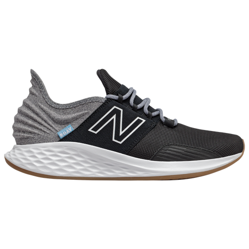 

New Balance Mens New Balance Fresh Foam Roav - Mens Running Shoes Black/Gray/White Size 9.5