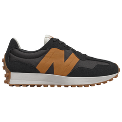 Men's - New Balance 327 - Black/Madras Orange