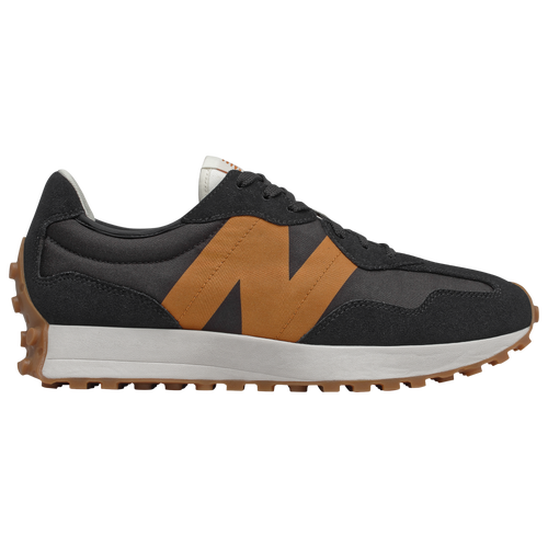 

New Balance Mens New Balance 327 - Mens Running Shoes Black/Madras Orange Size 10.5