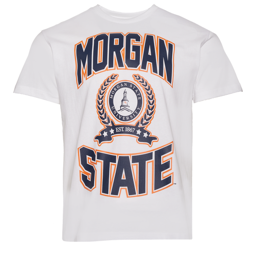MENS - Campus Remix Morgan State University Vintage T-Shirt - Blue/Orange