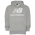 New Balance Essentials Stacked Pullover Hoodie - Men's Grey/White