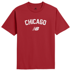 Men's - New Balance City Heritage T-Shirt - Red