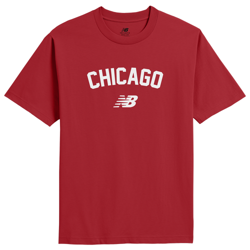 MENS - New Balance Boston Heritage T-Shirt - Red