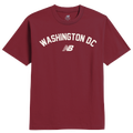 New Balance City Heritage T-Shirt - New Balance Maroon