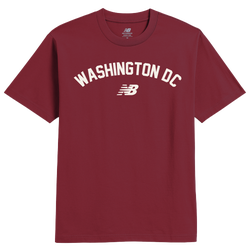 Men's - New Balance City Heritage T-Shirt - Maroon
