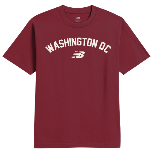 MENS - New Balance Boston Heritage T-Shirt - Maroon