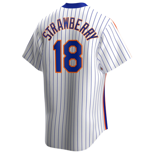 

Nike Mens Darryl Strawberry Nike Mets Cooperstown Collection Player Jersey - Mens White/White Size XXL