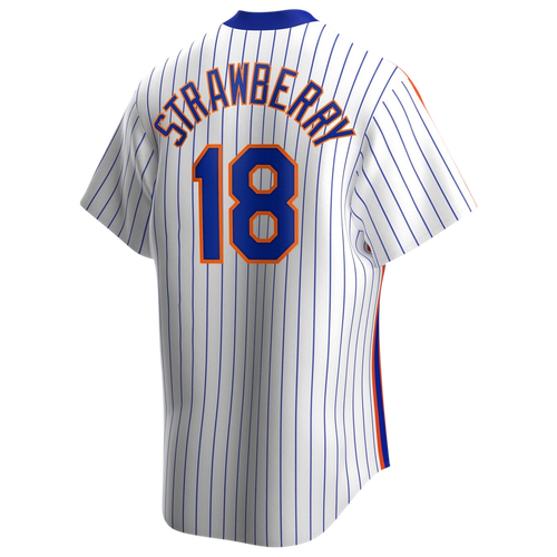 

Nike Mens Darryl Strawberry Nike Mets Cooperstown Collection Player Jersey - Mens White/White Size M