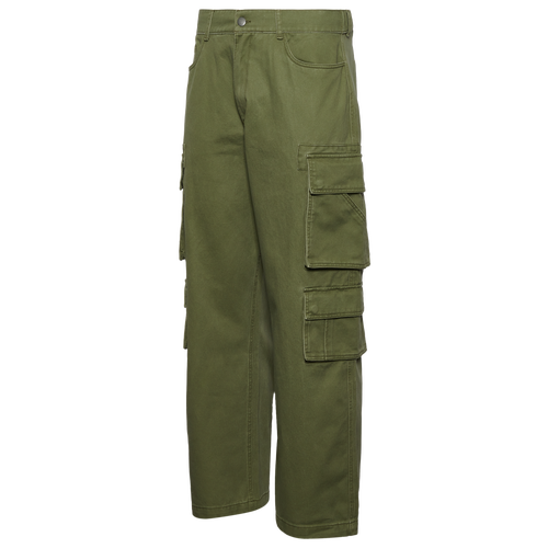 

LCKR Mens LCKR Baggy Wide Leg Cargo Pants - Mens Olive Size 3XL