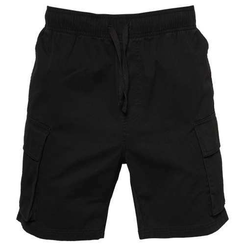 

LCKR Mens LCKR Supplement Utility Cargo Shorts - Mens Jet Black/Black Size 3XL