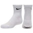 Nike 6 Pack Dri-Fit Performance Basic Crew Socks - Boys' Preschool White/Black