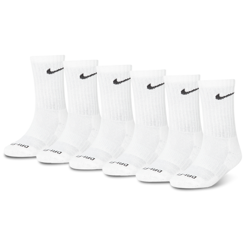 Nike 6 Pack Dri-FIT Performance Basic Crew Socks Image 1 of 3. Tap to open photo gallery.
