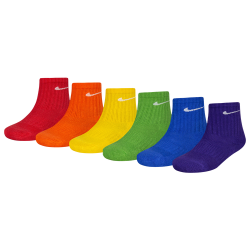 

Boys Nike Nike Dri-Fit Performance Basic Crew Socks - Boys' Grade School Multi/Multi Size XS