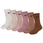 Nike 6 Pack Dri-FIT Performance Basic Crew Socks