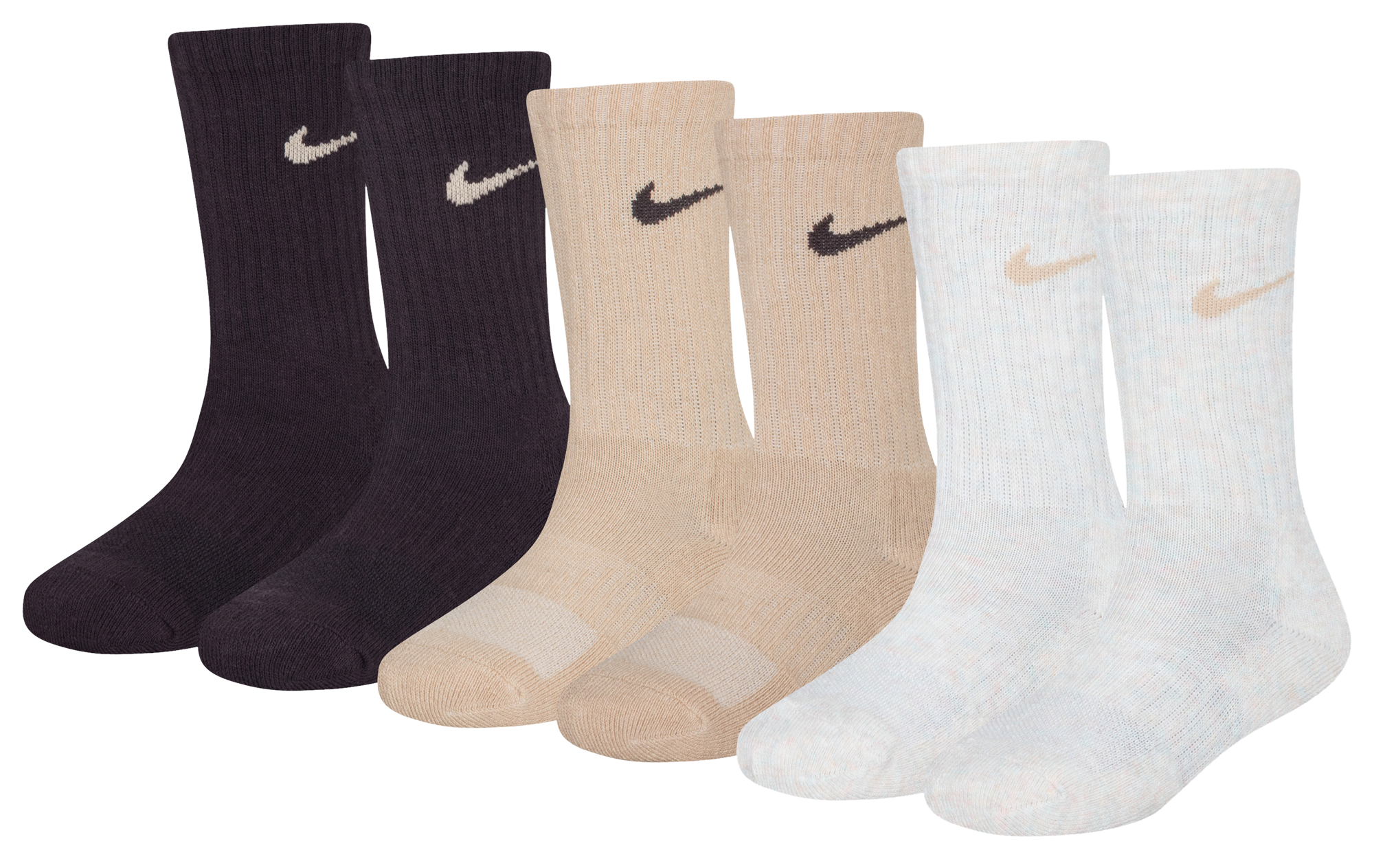 Little Kids' Nike Dri-Fit Crew Socks (6-Pack)