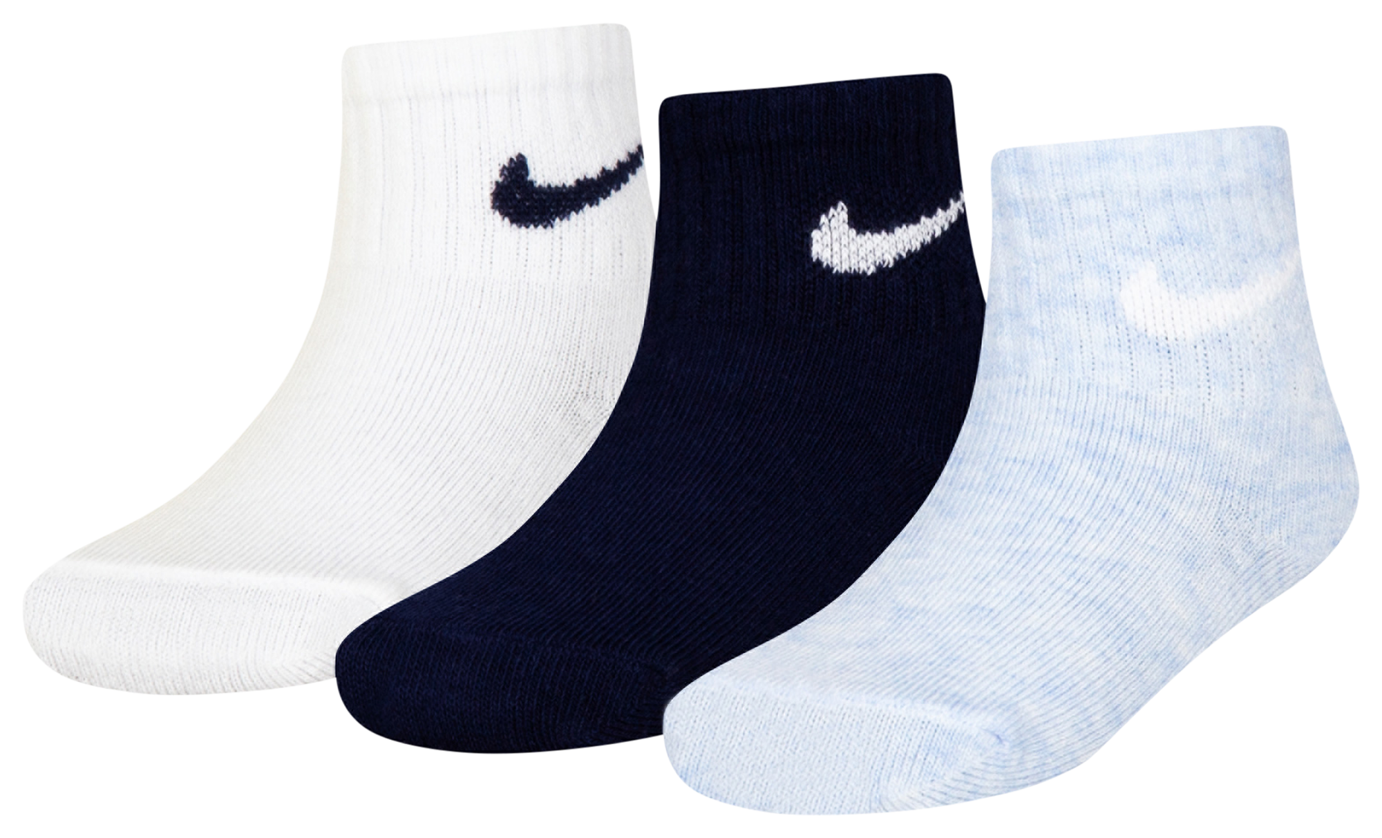Nike Core Swoosh Gripper 3 Pack Socks - Boys' Infant