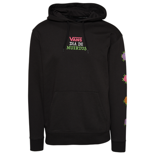 

Vans Mens Vans Sugar Glow Pullover Hoodie - Mens Black/Multi Color Size XXL