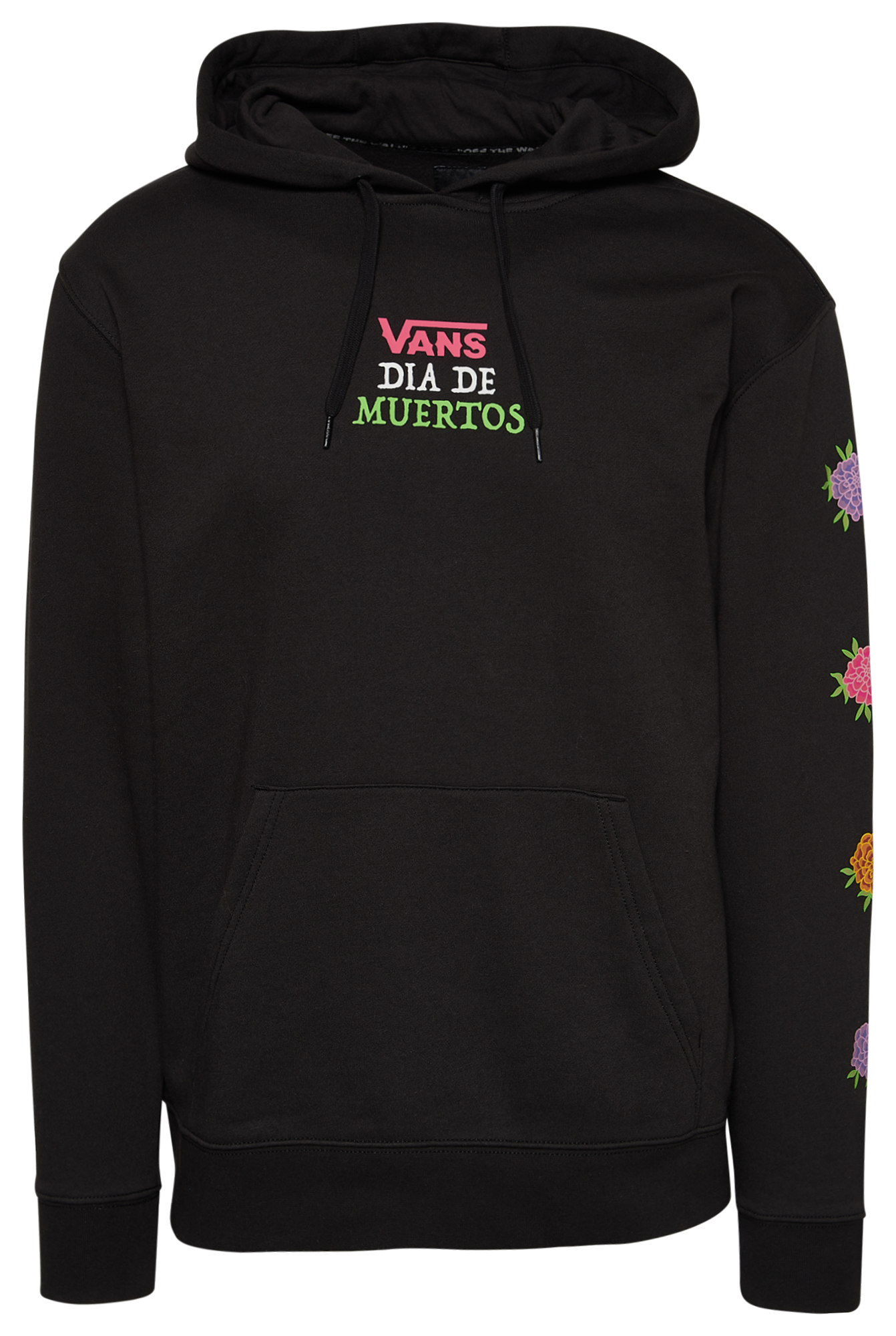 Vans hoodie 2024 with roses