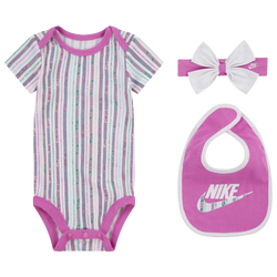 Girls' Infant - Jordan 3 Piece Box Set - White/Pink