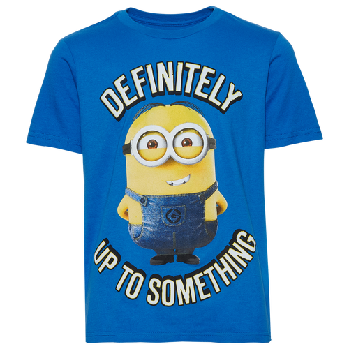 

Boys Minions Minions Up To Something Culture T-Shirt - Boys' Grade School Royal/Royal Size M