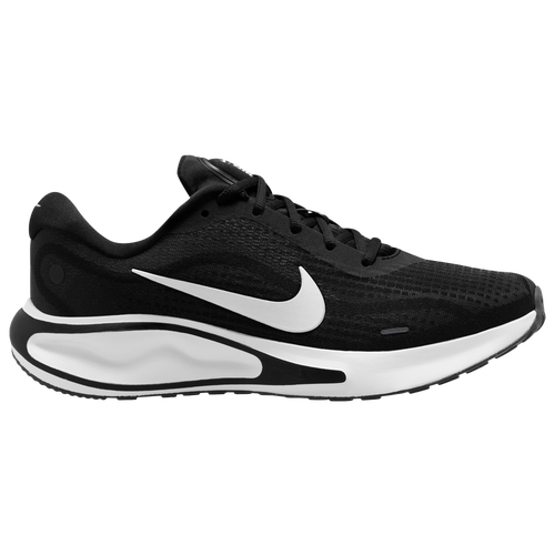 

Nike Mens Nike Journey Run - Mens Running Shoes White/Black/Grey Size 14.0