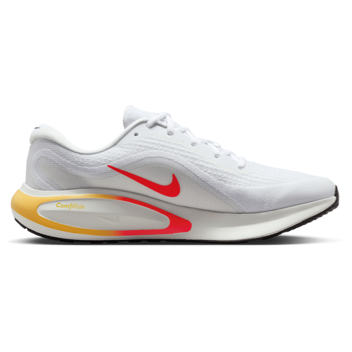 Nike Mens Nike Journey Run - Mens Running Shoes Brt Crimson/White/Spruce Aura Size 10.5