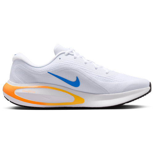 MENS - Nike Journey Run - White/Blue Crystal Total Orange