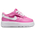 Nike Air Force 1 Low EasyOn - Boys' Toddler White/Playful Pink