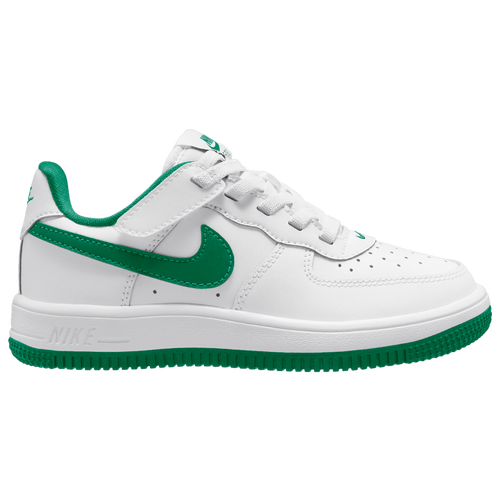 

Nike Air Force 1 Low EasyOn - Boys' Preschool White/Malachite/White Size 10.0