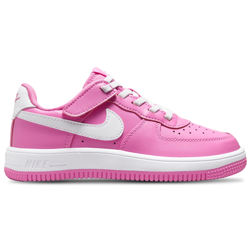 

Girls Preschool Nike Nike Air Force 1 EasyOn - Girls' Preschool Basketball Shoe Pink/White Size 10.0