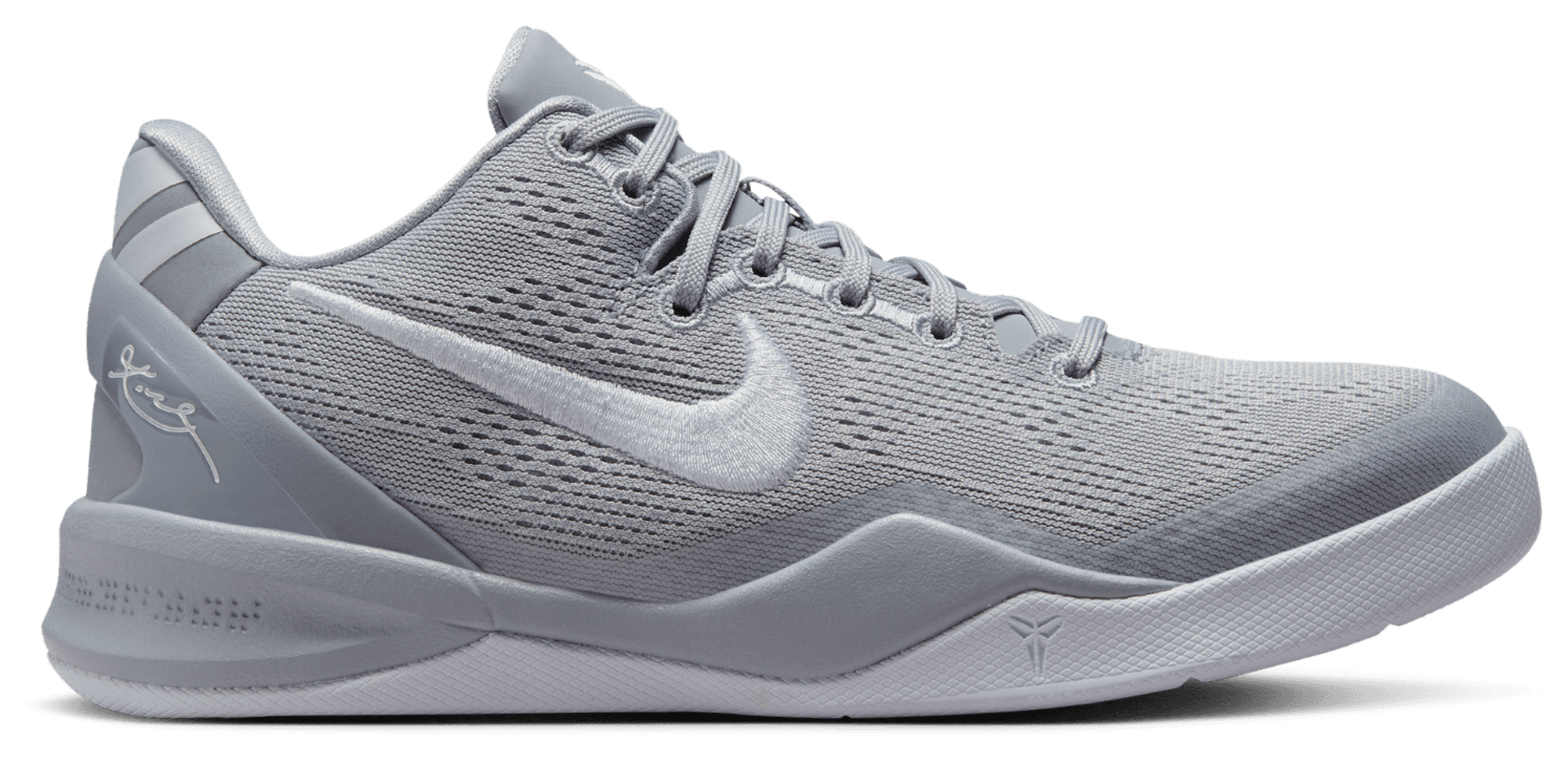 Nike kobe 8 mens grey deals