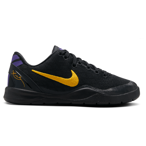 

Boys Preschool Nike Nike Kobe VIII - Boys' Preschool Shoe Black/Court Purple/University Gold Size 02.5