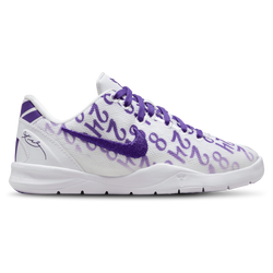Boys' Preschool - Nike Kobe VIII - White/White/Club Purple