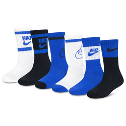 Boys' Preschool - Nike Retro 6 Pack Crew Socks - Game Royal