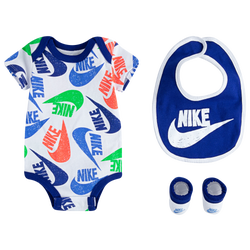 Boys' Infant - Nike Markermash 3 Piece Set - White/Blue