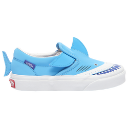 Boys' Preschool - Vans Shark Slip On - Blue/White