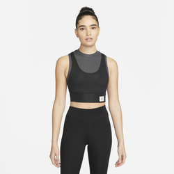 Women's - Jordan ESS 22 Crop Top - Gray/Black