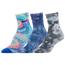 Jordan 3 Pack Crew Socks - Youth Multi Color/Grey/Blue