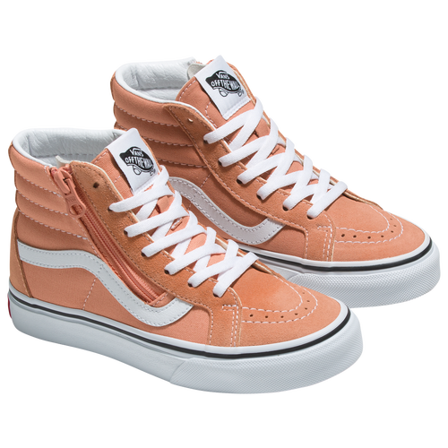 Vans Kids' Boys  Sk8 Hi Zip Color Theory In Sun Baked/white