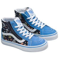 Boys' Preschool - Vans SK8 Hi Zip Cosmic Zoo - Black/Blue