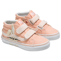 Girls' Preschool - Vans SK8 Zip Reissue Rabbit Garden Party - Peach Dust/White