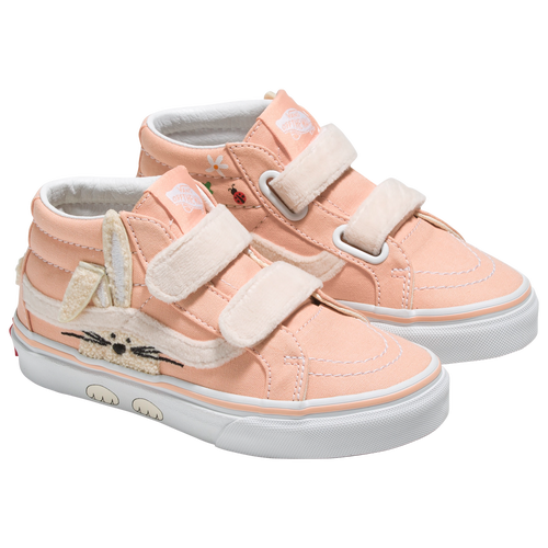 

Girls Preschool Vans Vans SK8 Zip Reissue Rabbit Garden Party - Girls' Preschool Shoe Peach Dust/White Size 02.0