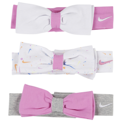 Girls' Infant - Nike 3 Pack Headband - Gray/Black