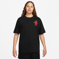 Men's - Nike LBJ M90 T-Shirt - Red/Black