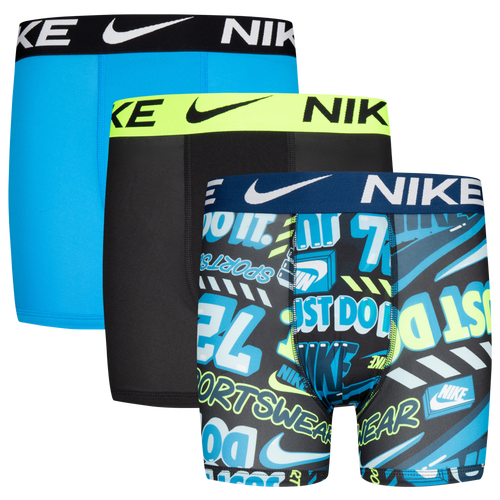 

Boys Nike Nike Printed Essential Micro Briefs - Boys' Grade School Valerian Blue/Multi Size XS