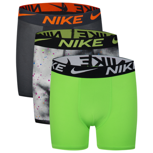 

Boys Nike Nike Printed Essential Micro Briefs - Boys' Grade School Black/Green Strike Size XL