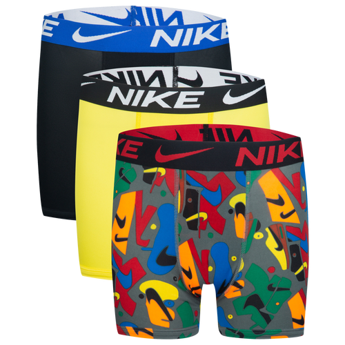

Boys Nike Nike Printed Essential Micro Briefs - Boys' Grade School Yellow Strike/White Size S
