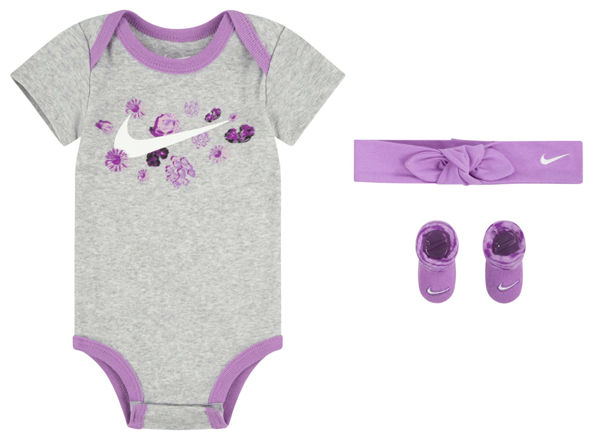 Purple nike baby on sale outfit